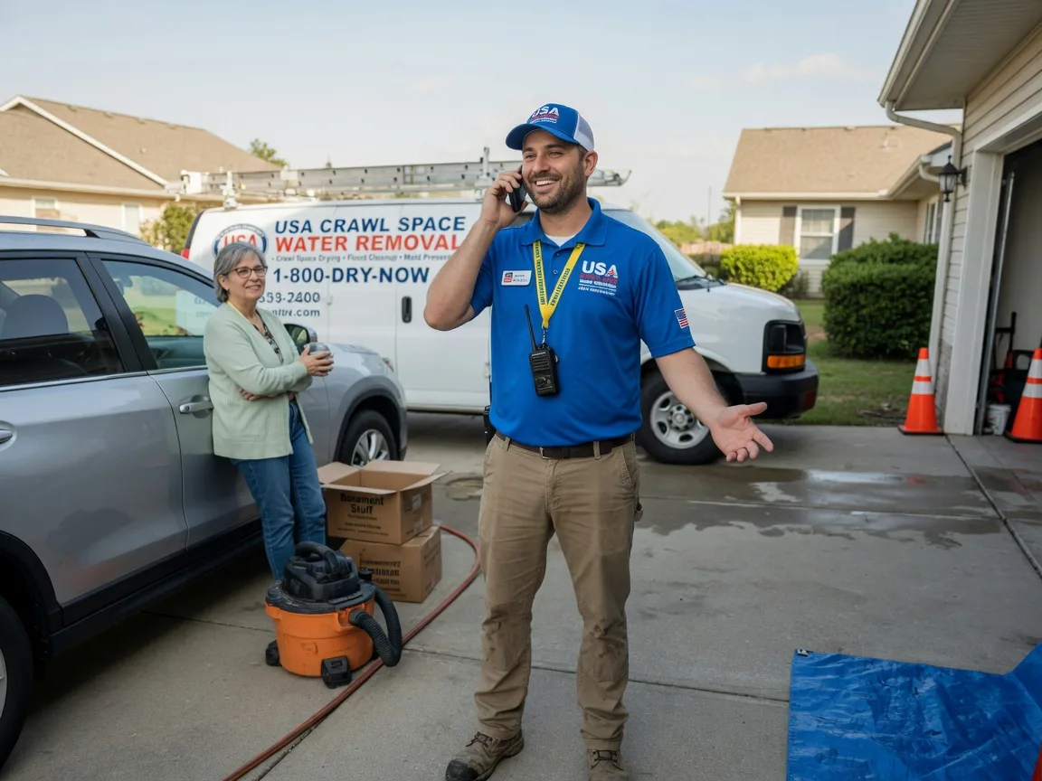Crawl Space Water Removal Grandview, TN FAQs